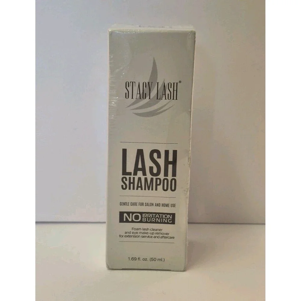 Stacy Lash Lash Shampoo Gentle Care Foam Cleaner 1.69 Fl Oz New Boxed Sealed